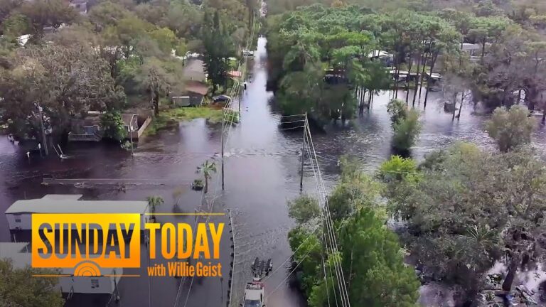 Power outages and flooding persist in Florida after Hurricane Milton