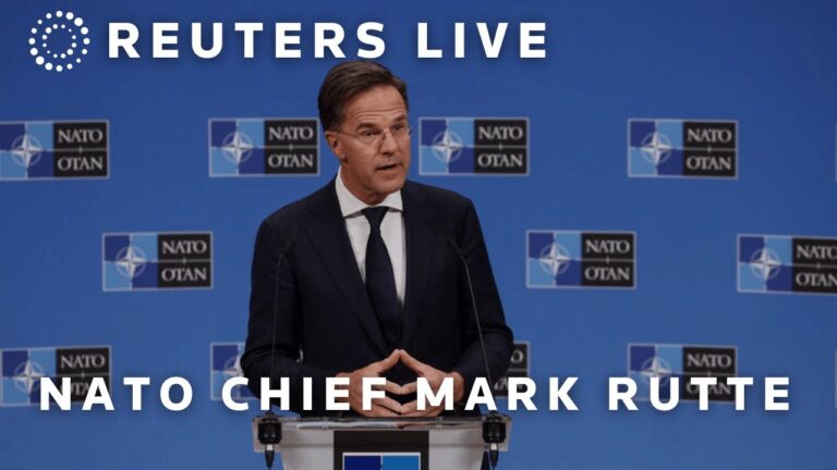 LIVE: NATO chief Mark Rutte remarks, NATO defense ministers’ arrive | REUTERS